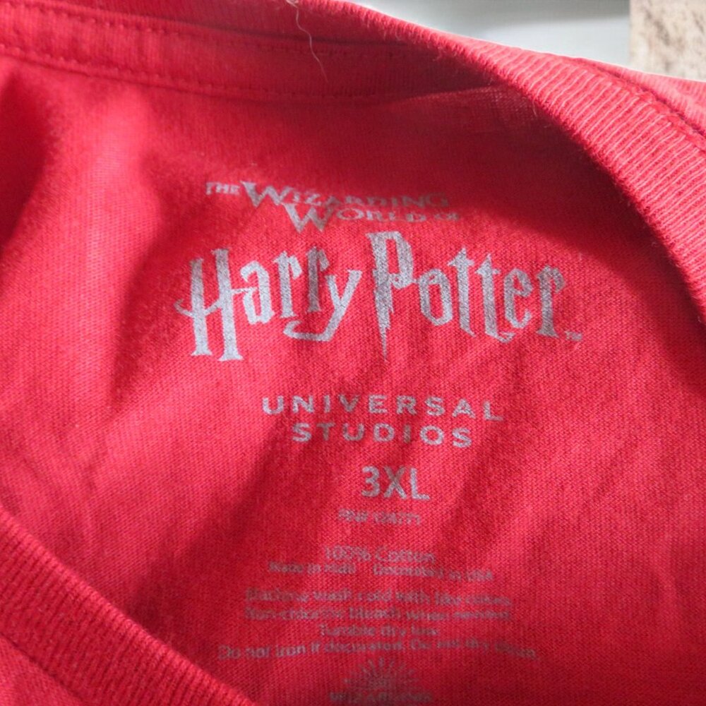 Wizarding World Harry Potter -9 3/4 Hogwarts Express - Red T-Shirt - 3XL - NWT - Picture 5 of 8